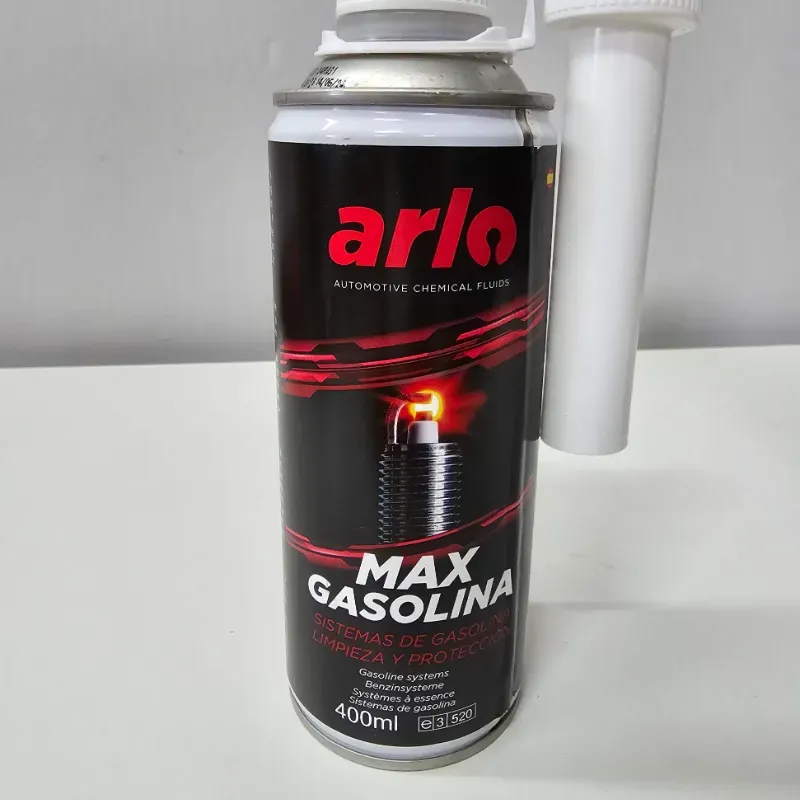 MAX GASOLINA 400ML. LIMPIEZA CIRCUITOS DE COMBUSTIÓN