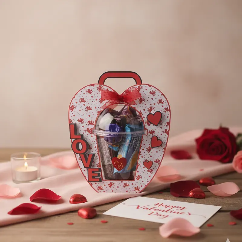 Estuche de vaso domo con chuches