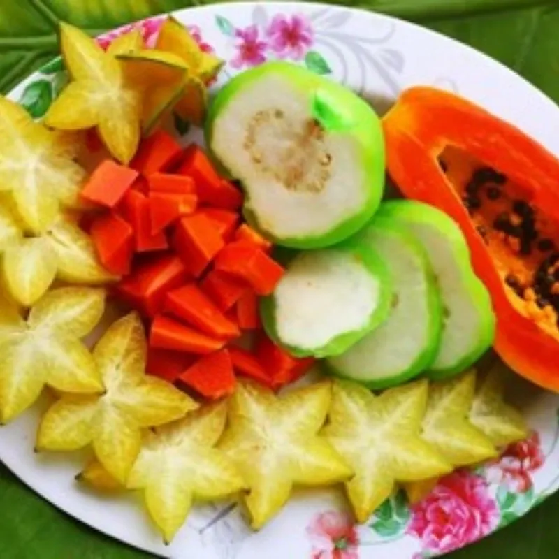 Agrego de frutas de estacion