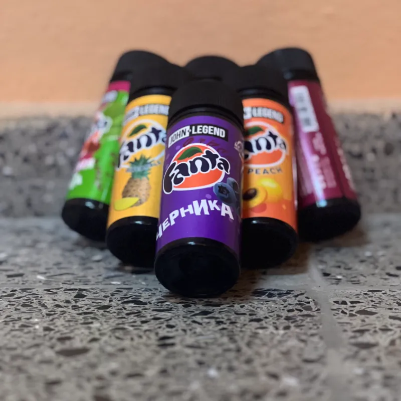 Pomos de líquidos 120ml (JOHN LEGEND) sin nicotina