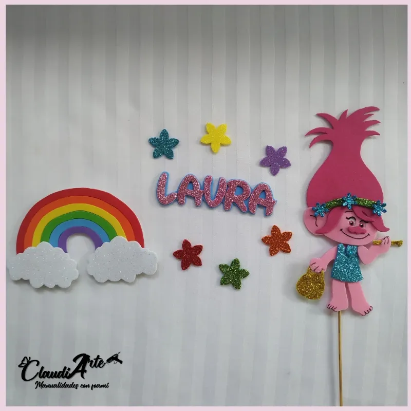 Cake topper (Trolls)