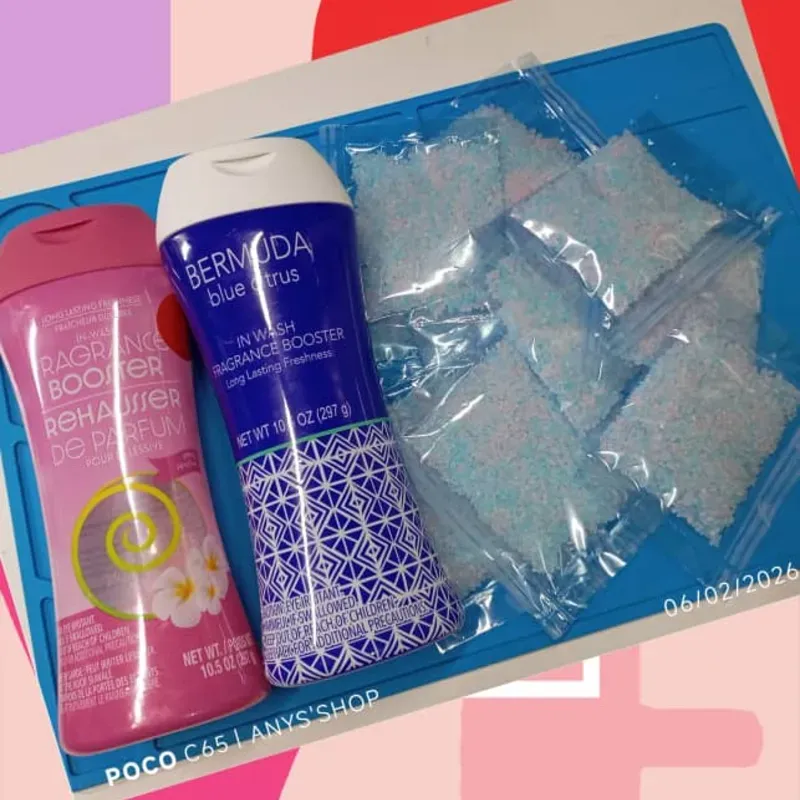  Cristales potenciadores de fragancia para lavar