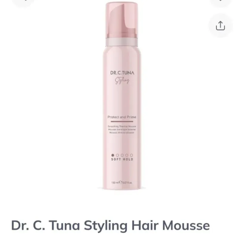 Mousse térmico alisador y protector