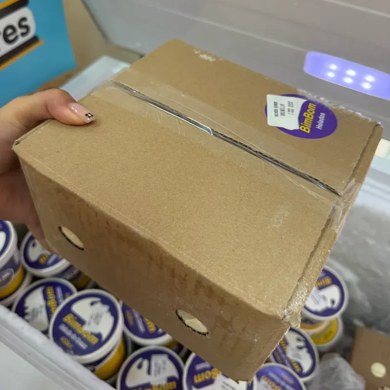 Caja de helado de Moscatel BimBom