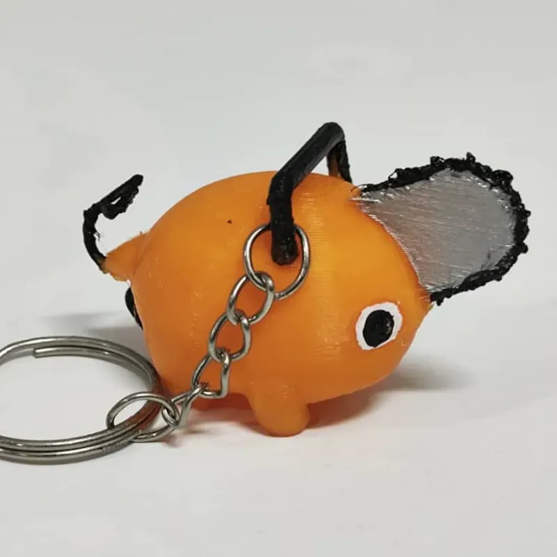  Llavero 3D Pochita (Chainsaw Man)