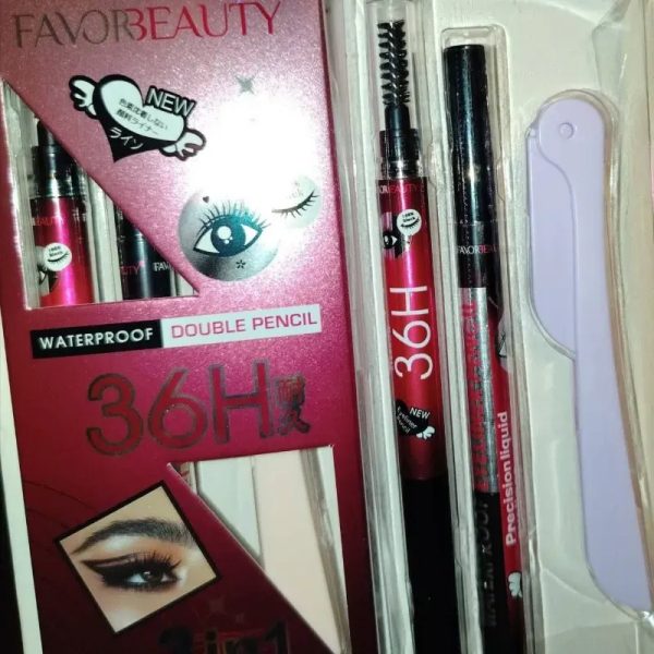 Set para cejas y pestañas 3 en 1