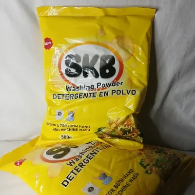 Detergente en polvo