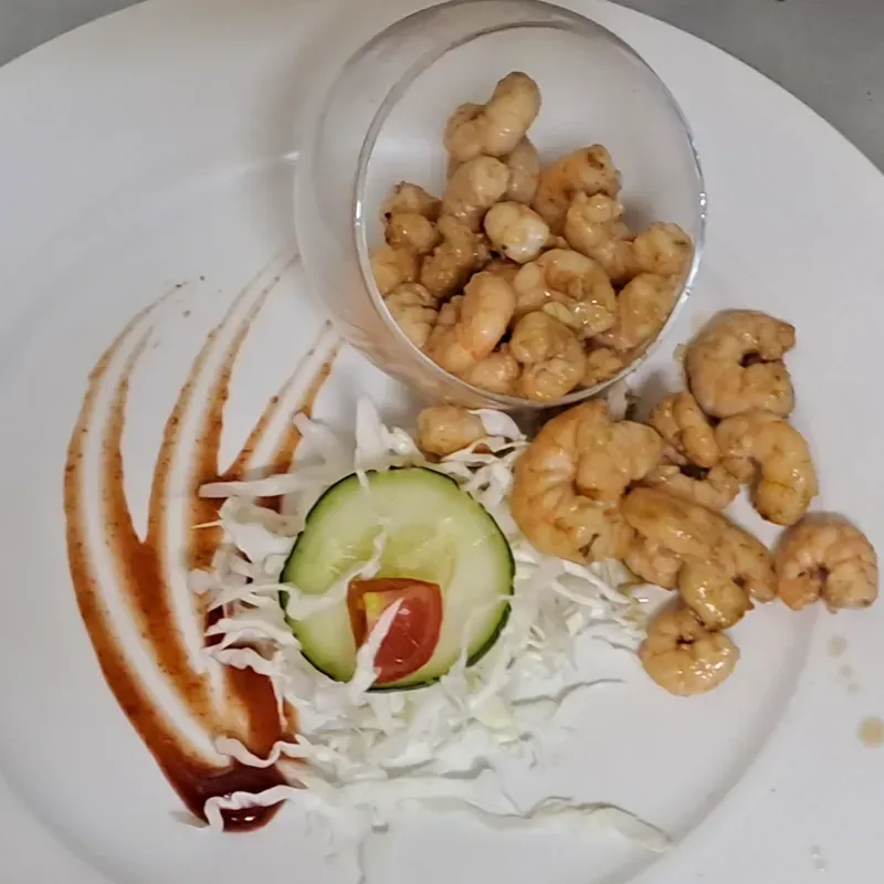 Camarón (enchilado, al ajillo o grillé)