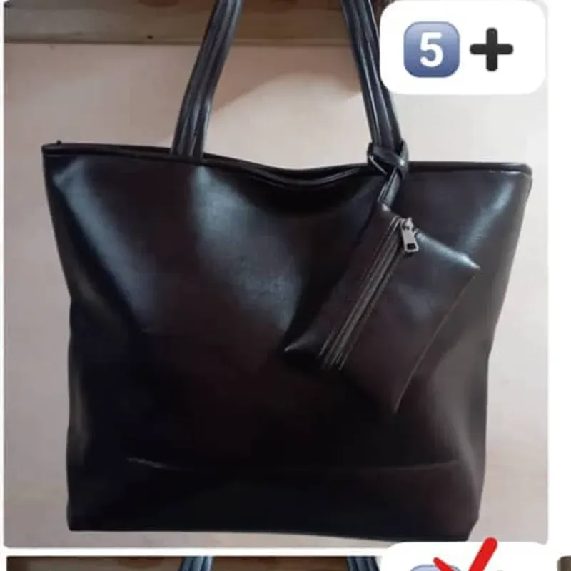 GRANDE VINIL GRUESO CON MONEDERO