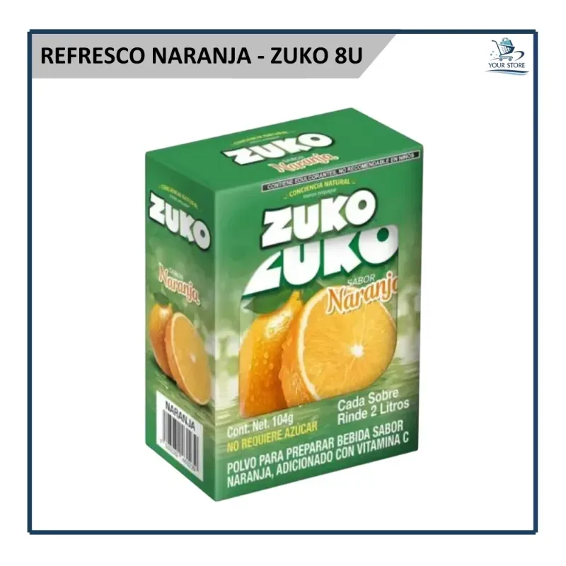 ZUKO Naranja 2L (8u)