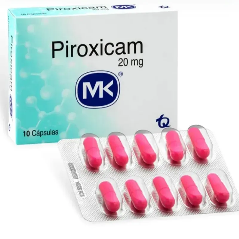  Piroxicam (10 caps de 20 mg)