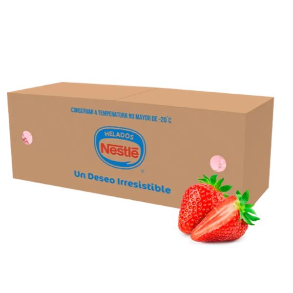 Helado Sabor Fresa