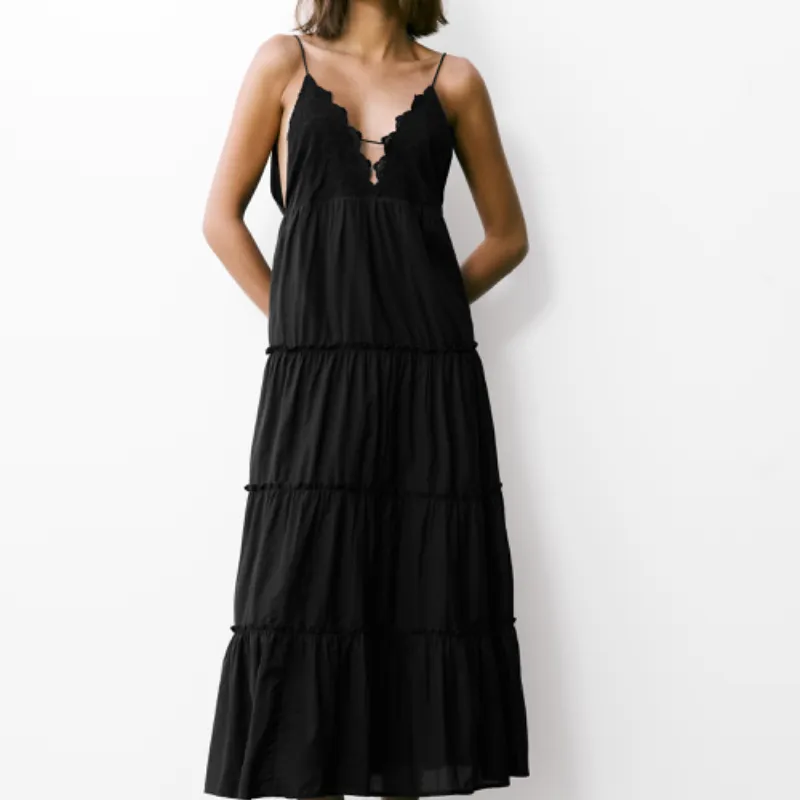 Maxi Vestido Escote V