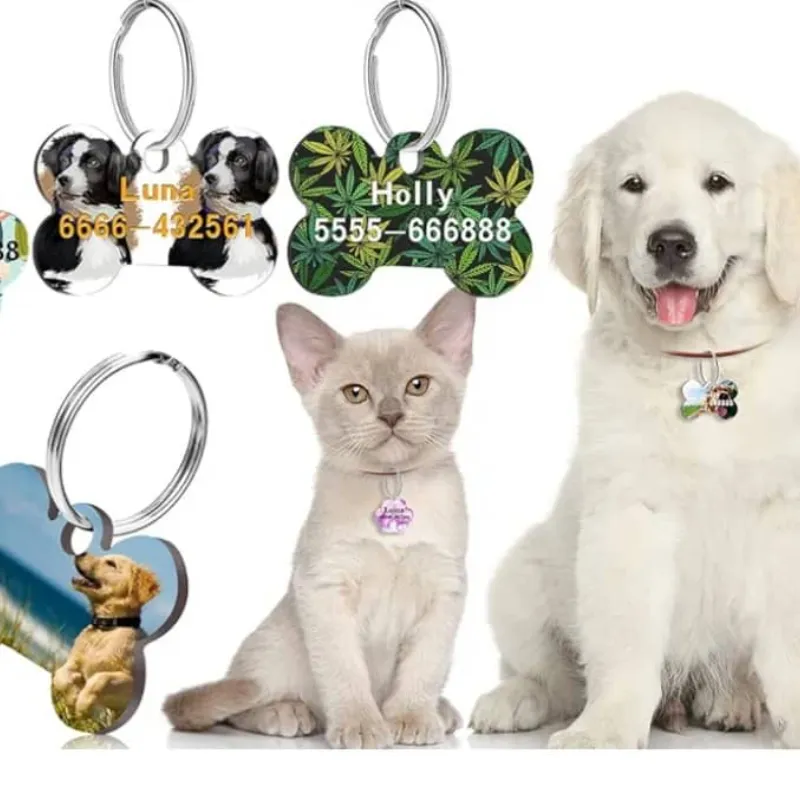 Llavero collar para mascotas