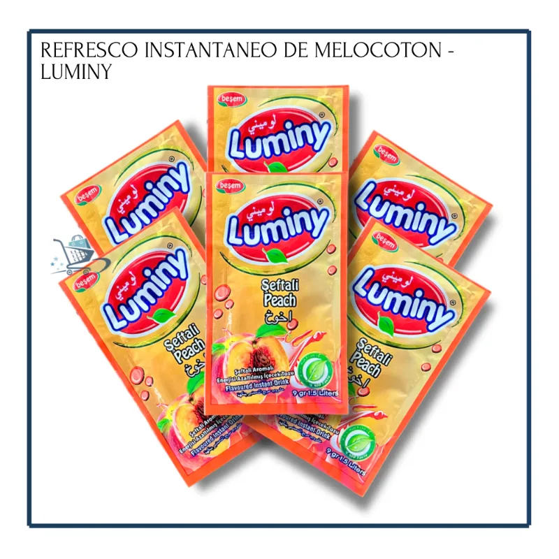 Refresco Instantáneo de Melocotón - Luminy (6u)