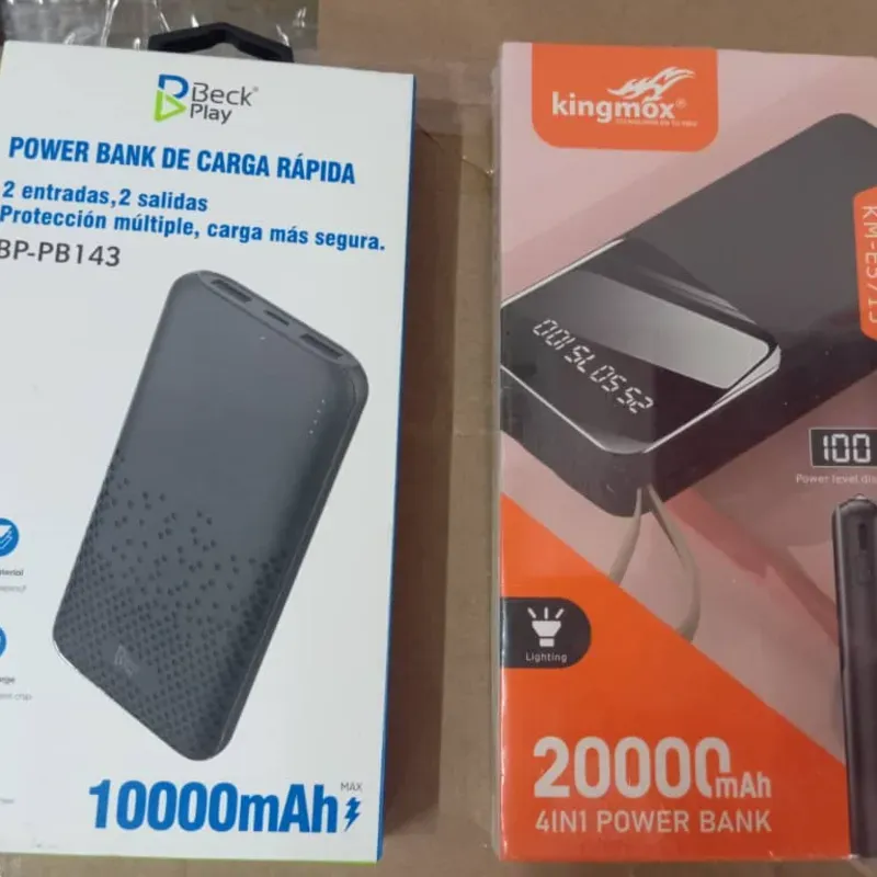 Cargador portátil 20mil MAH 10 mil MAH