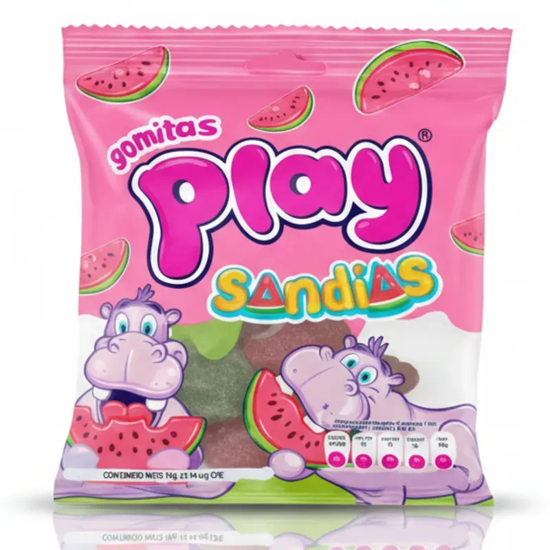 Gomitas en Forma de Sandía Aldor - Pack 8x7g