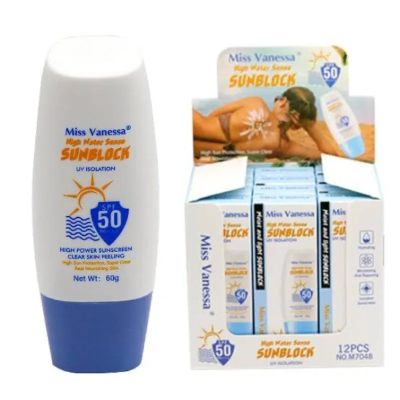 Protector Solar Miss Vanessa High Water Sense SPF 50