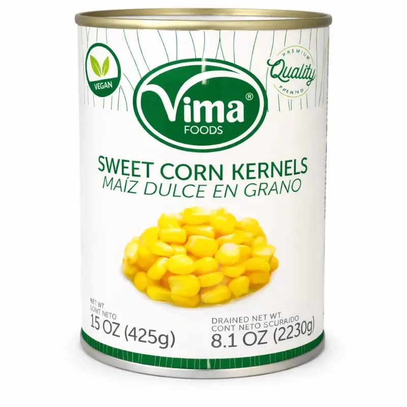 Maíz dulce en grano