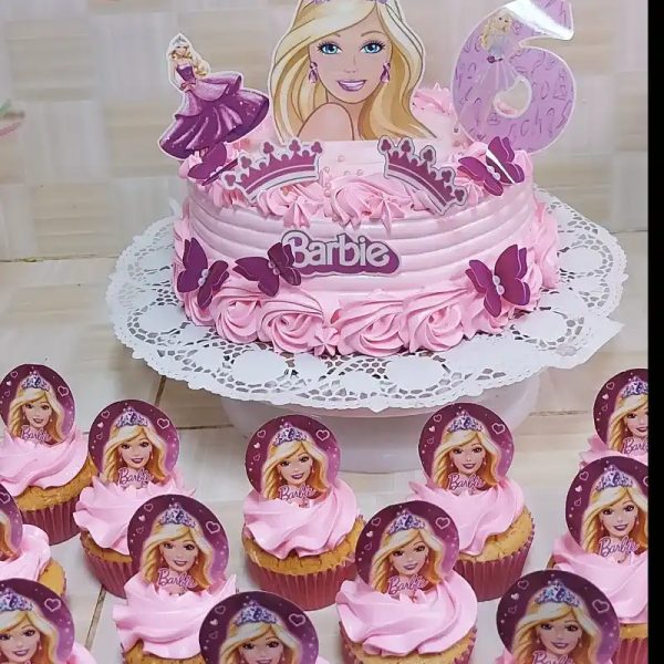 Combo torta 22 cm + 12 cupcakes