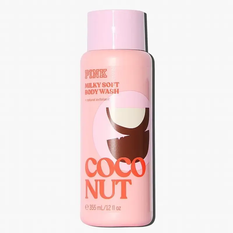 Gel de baño exfoliante Pink Coconut