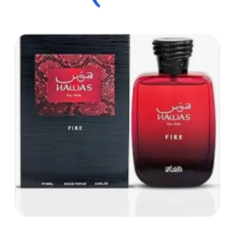 Hawas Fire Eau de Parfum 100ml 3.4 fl.oz Para hombres de Rasasi