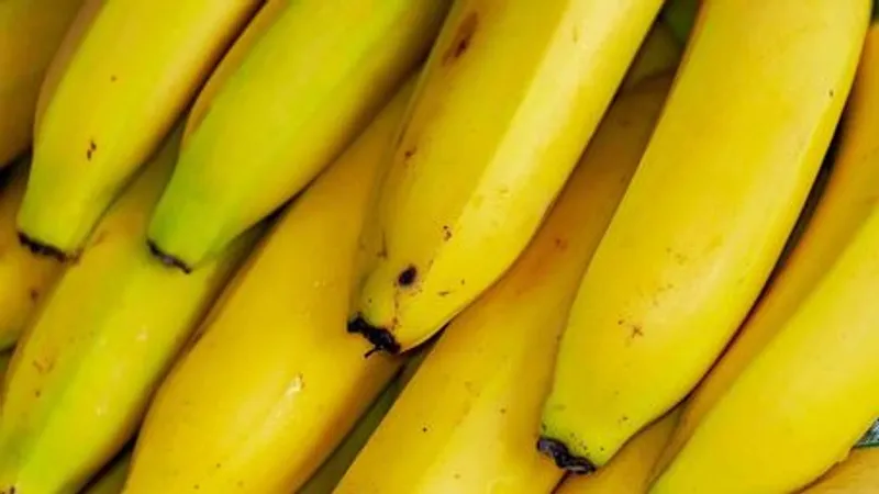 Platano de fruta mansano