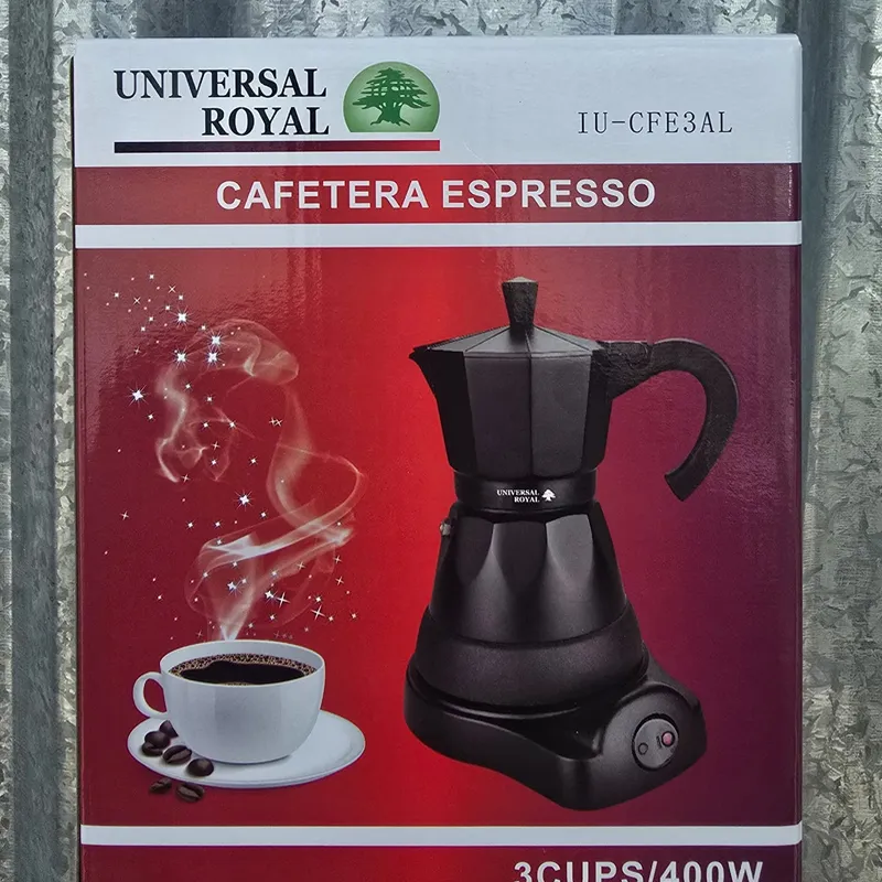 Cafetera electrica universal royal