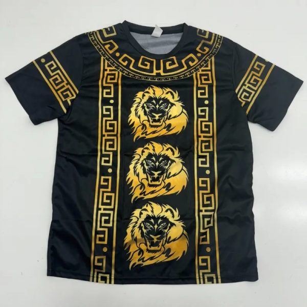 Pullover con detalles dorados