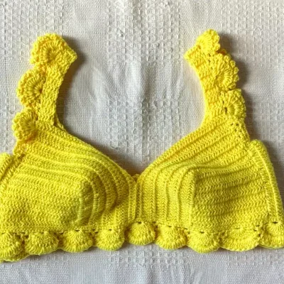 Top con copa cuadrada