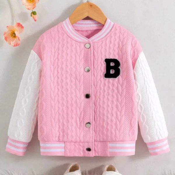  Chaqueta universitaria — Rosada