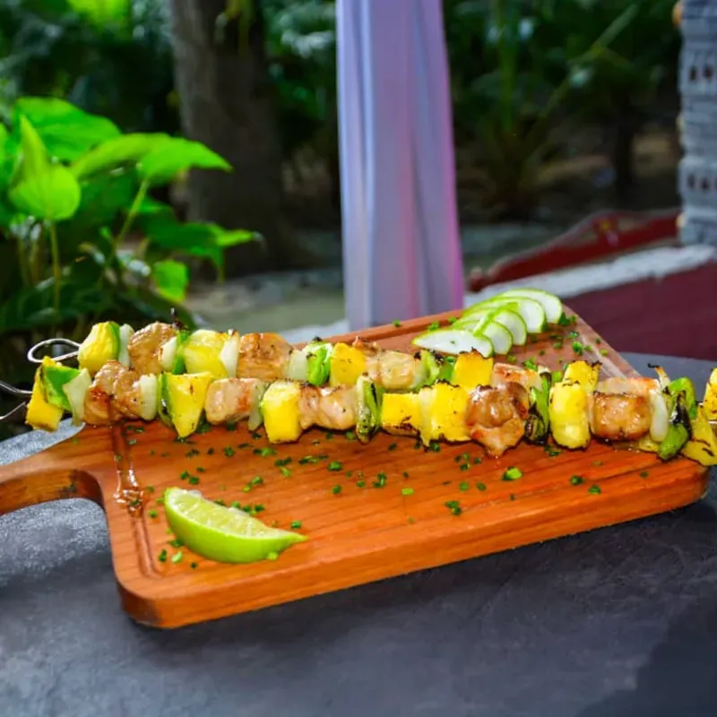 Brochetas de Cerdo