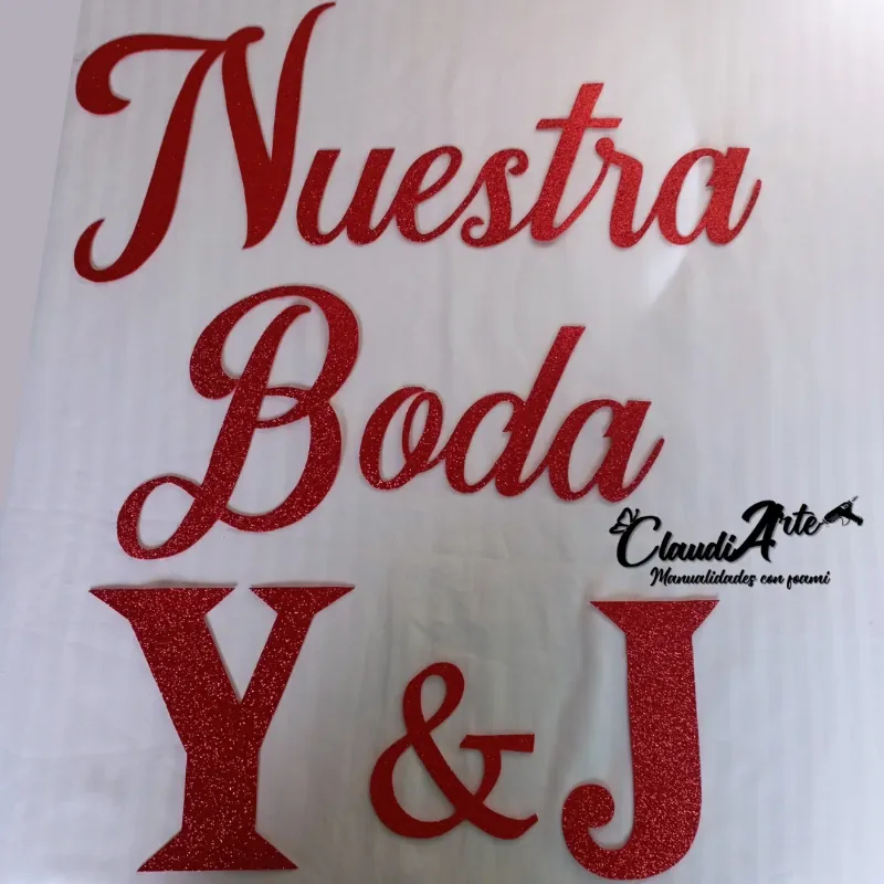 Letrero para la pared