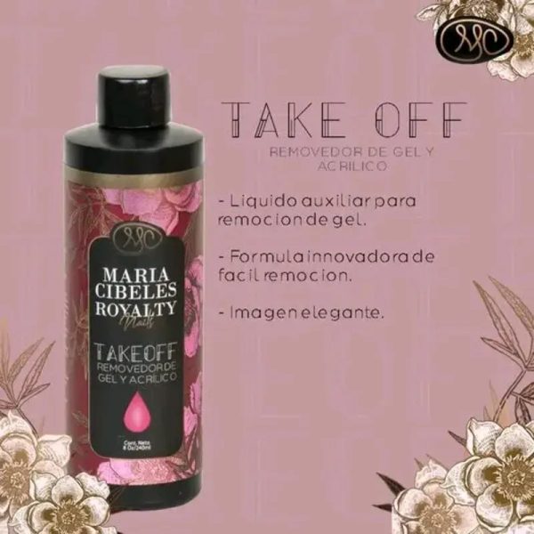 Líquido Removedor de Gel y Acrílico (8 onz)