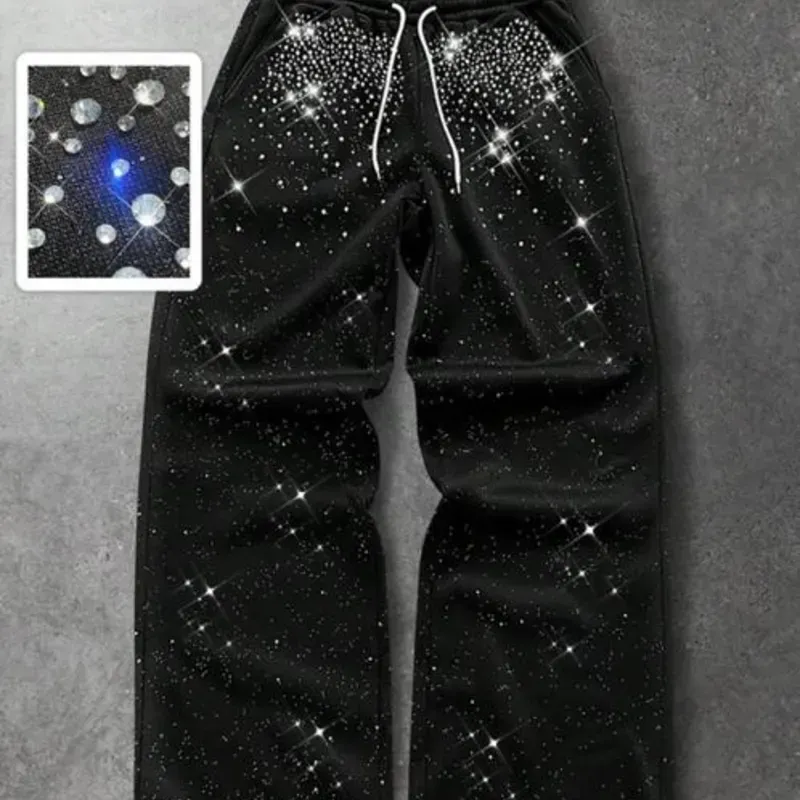 Mono de perlas y brillo