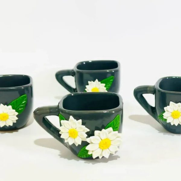 Juego de 4 tazas para café