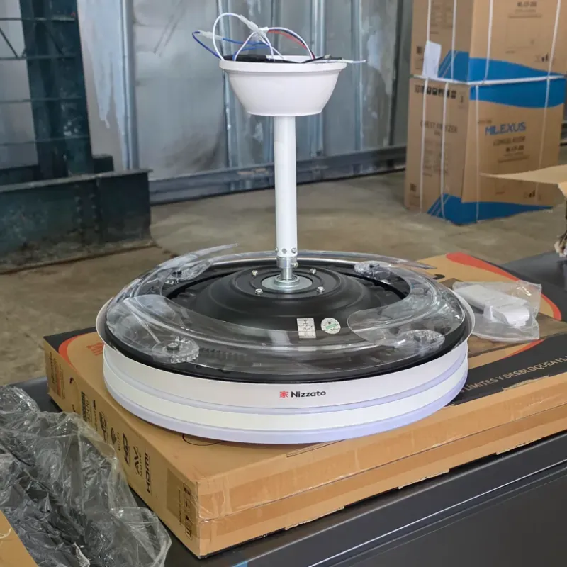 Lampara ventilador de techo inteligente