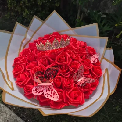 Ramo de 20 rosas eternas