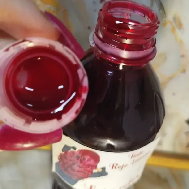 Tinte de gel Rojo intenso