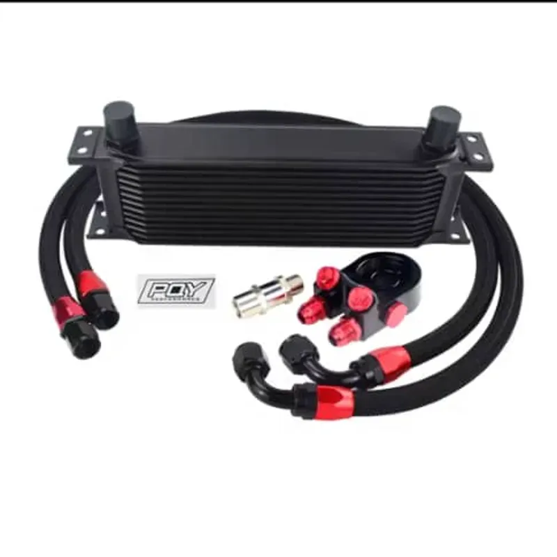 Radiador de aceite universal de 13 líneas