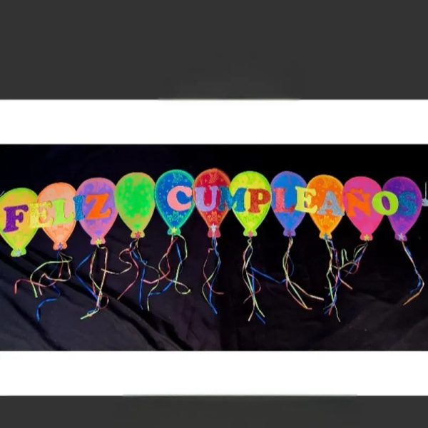 Cartel de Feliz Cumpleaños.