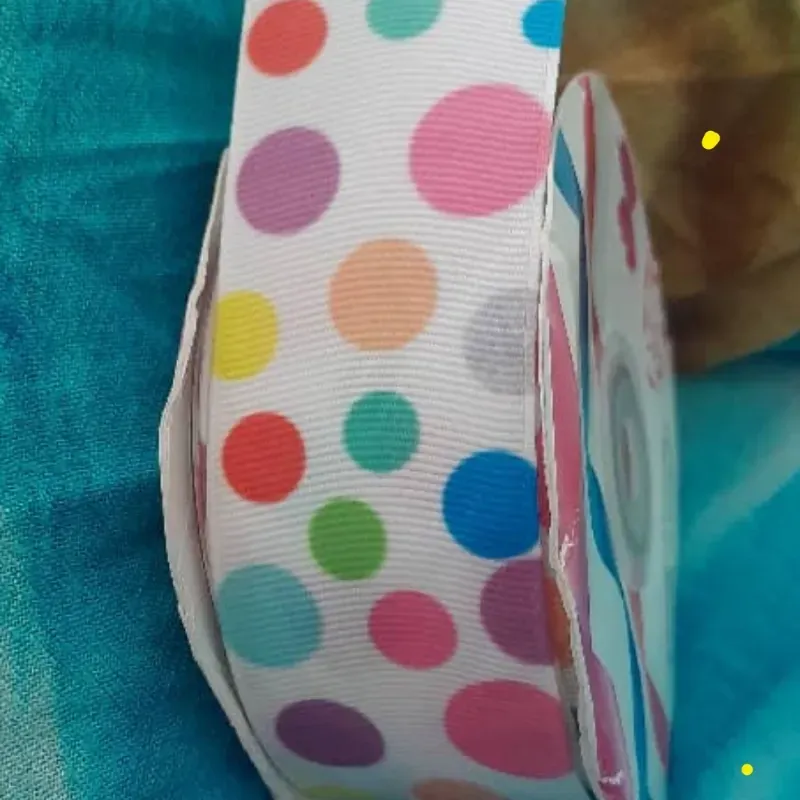 Cinta falla de ovalos colores