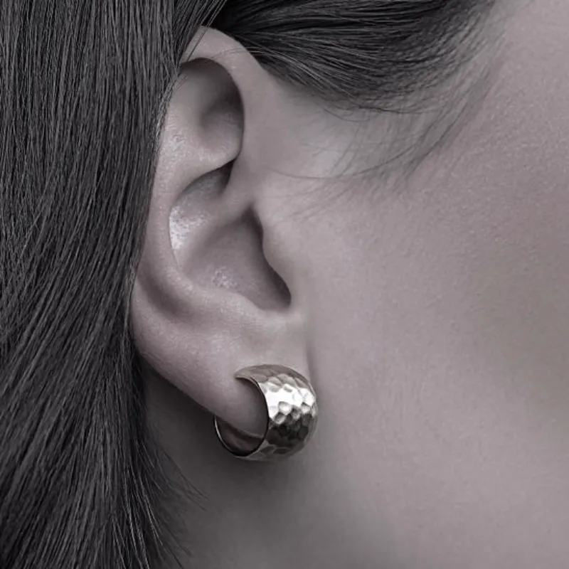 Argollas con textura originales