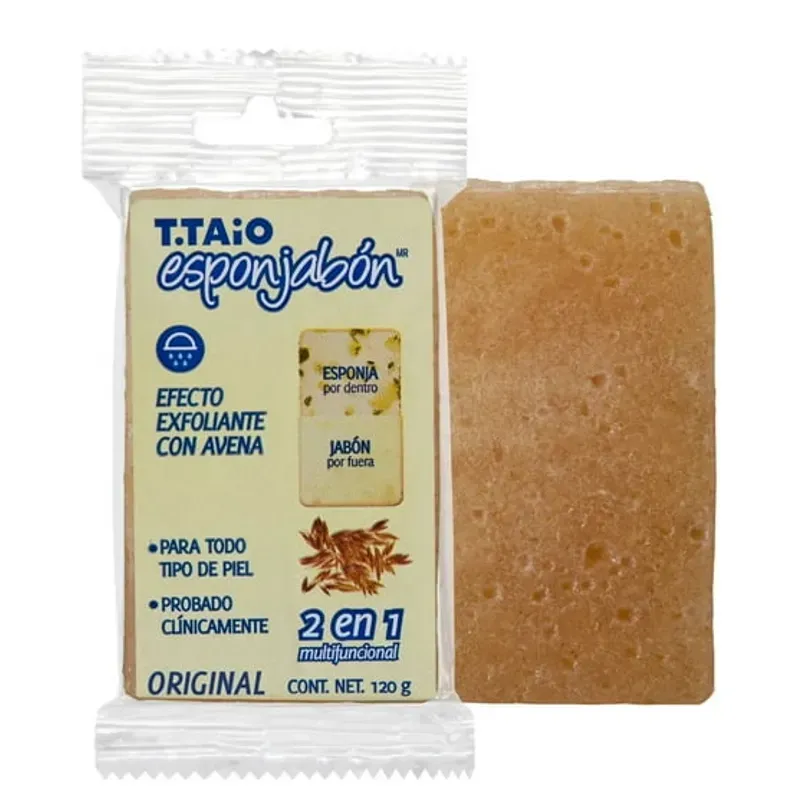 Esponjabón T.Taio exfoliante con Avena