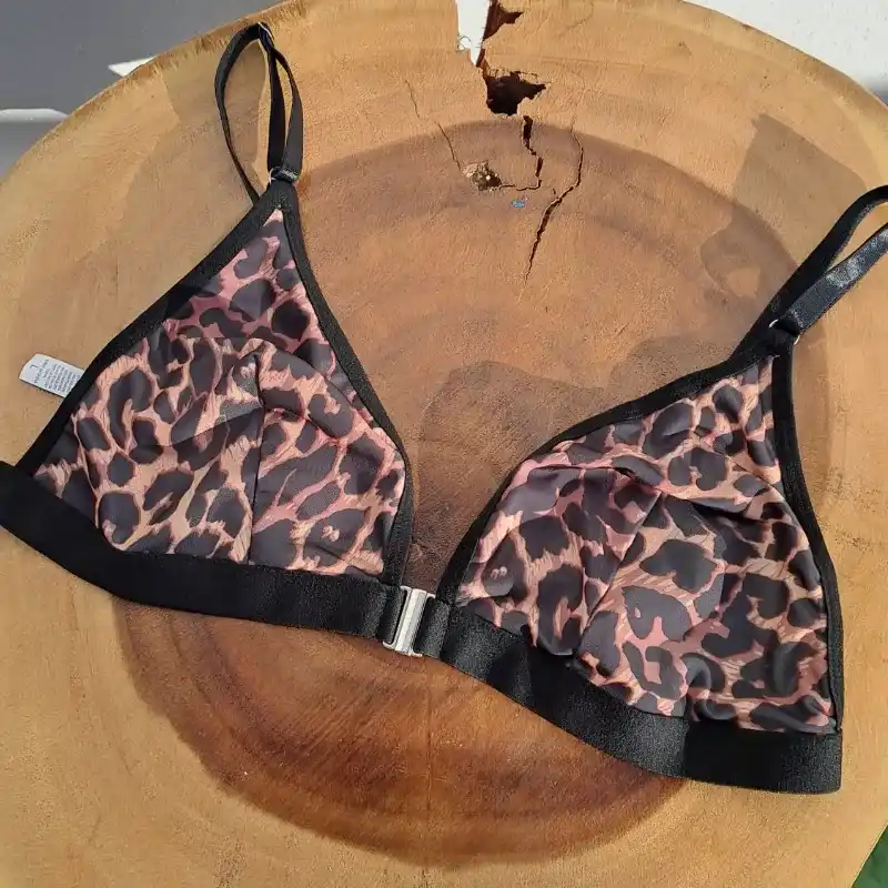 Sostén animal print