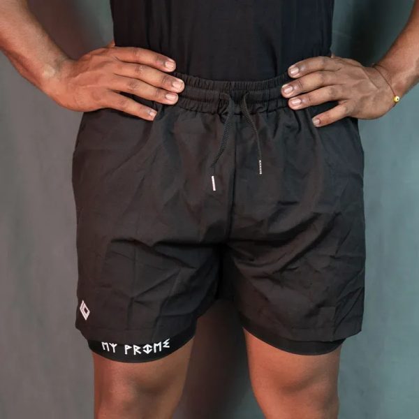 Short con licra Myprime negro