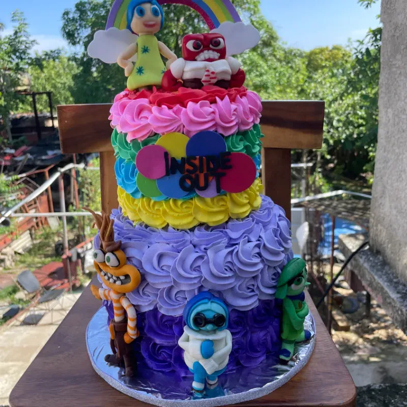 Pastel de 2 pisos medida 1