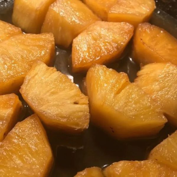 Piña glaseada