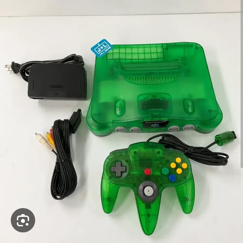 Nintendo 64 Glass Green 