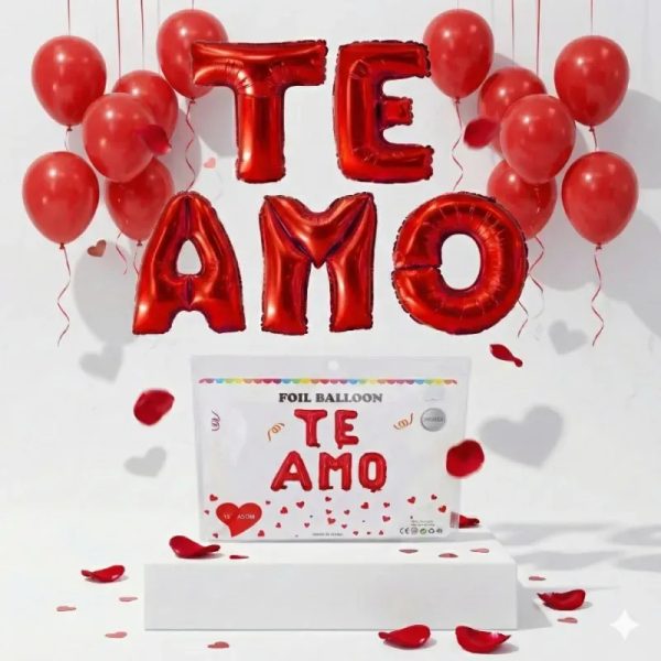 ❤️✨ Globos “TE AMO” ✨❤️